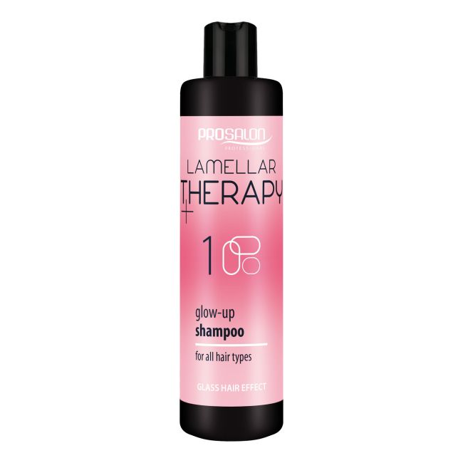 PROSALON LAMELLAR THERAPY GLOW UP plaukų šampūnas, 400 ml