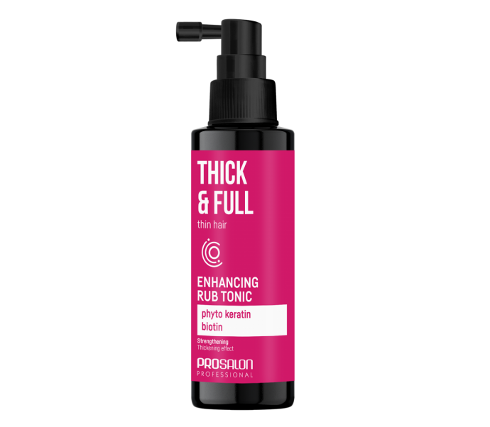 PROSALON ''THICK & FULL'' apimtį didinantis galvos odos tonikas,100ml