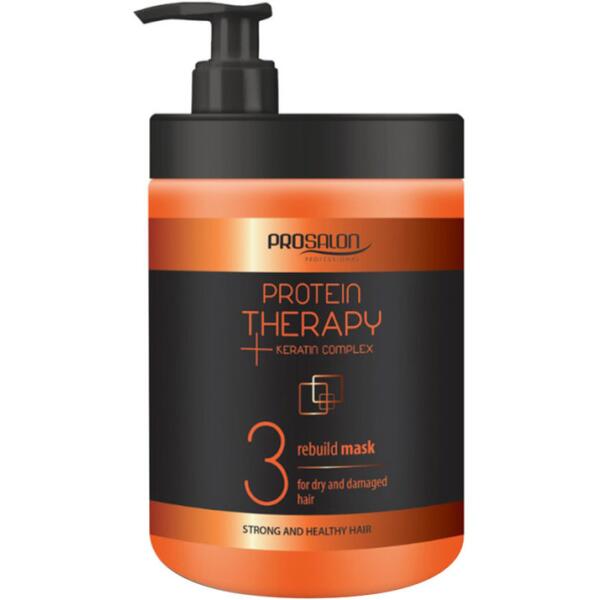 PROSALON atstatomoji plaukų kaukė " Protein therapy + Keratin complex", 1000ml