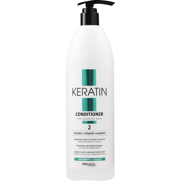 Prosalon kondicionierius "Keratin" pažeistiems plaukams, 1000ml