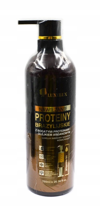 Stiprinantis imbiero šampūnas su proteinu, 750ml